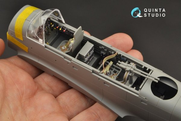 Quinta Studio QD35054 Ju 87G 3D-Printed &amp; coloured Interior on decal paper ( Border Model ) 1/35