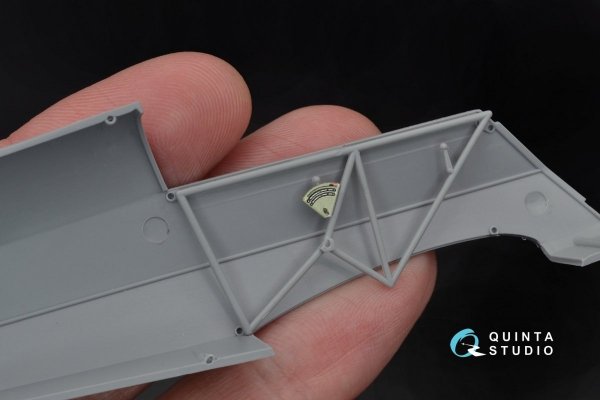 Quinta Studio QD32016 Bu 131 3D-Printed &amp; coloured Interior on decal paper (for ICM kit) 1/32