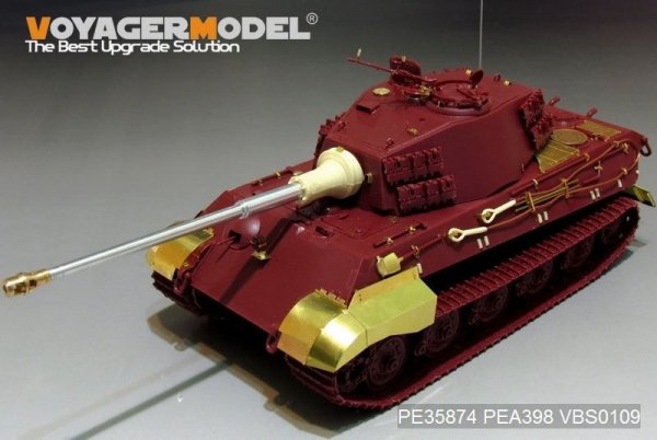 Voyager Model PE35874 WWII German King Tiger (Hensehel Turret) for MENG 1/35