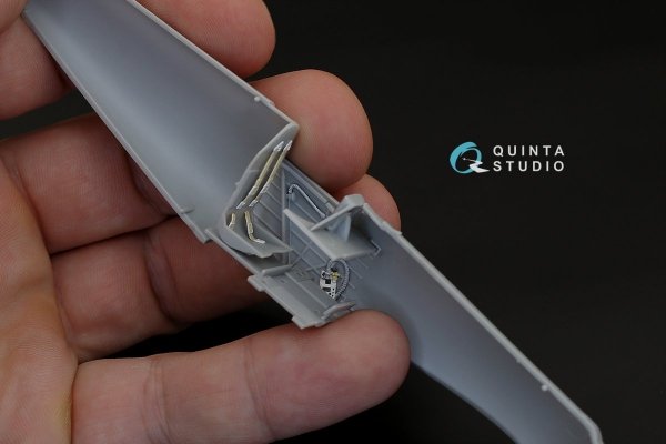 Quinta Studio QD48127 IAR-80 3D-Printed &amp; coloured Interior on decal paper (for HobbyBoss kit) 1/48