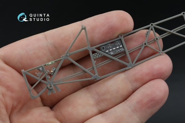 Quinta Studio QD+48583 Westland Lysander Mk.III 3D-Printed &amp; coloured Interior on decal paper (Airfix) (with 3D-printed resin parts) 1/48