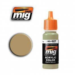 AMMO of Mig Jimenez 0027 RAL8031 F9 GERMAN SAND BEIGE