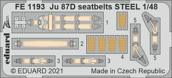 Eduard BIG49301 Ju 87D HASEGAWA/HOBBY 2000 1/48