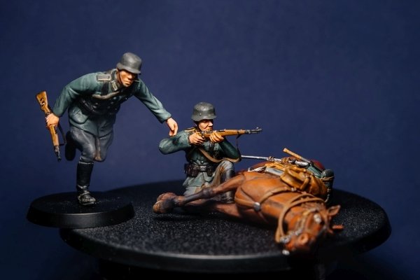 Toro 35F153 Wrzesień 1939 - Dwóch niemieckich kawalerzystów 35F151 + 35F152 1/35