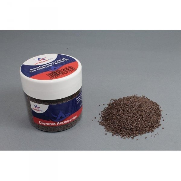 Amazing Art 13432 ZWIR CIEMNY BRAZ / GRAVEL BROWN DROBNY ROZMIAR 00