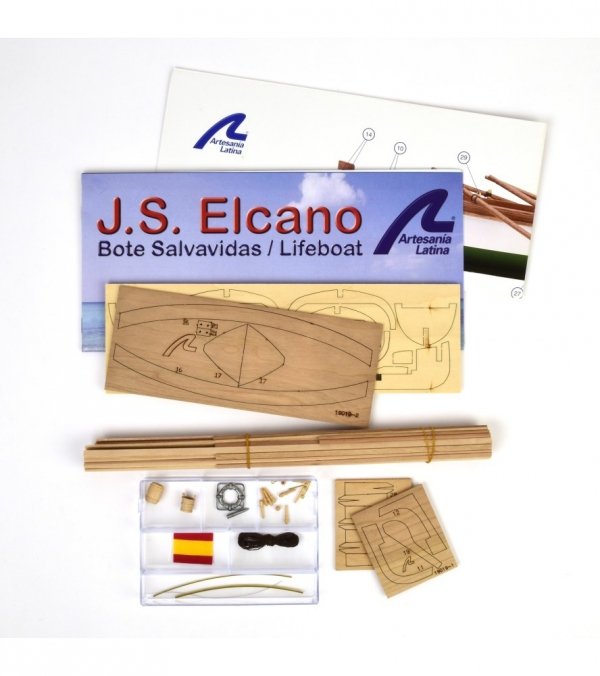 ARTESANIA LATINA 19019 Juan Sebastian Elcano - Szalupa 1/35
