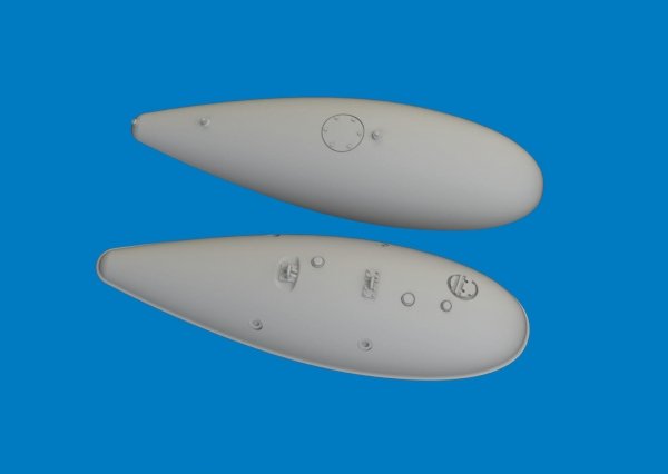 Eduard 6481084 P-40 75gal drop tank PRINT Eduard 1/48