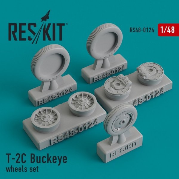 RESKIT RS48-0124 T-2C Buckeye wheels set 1/48