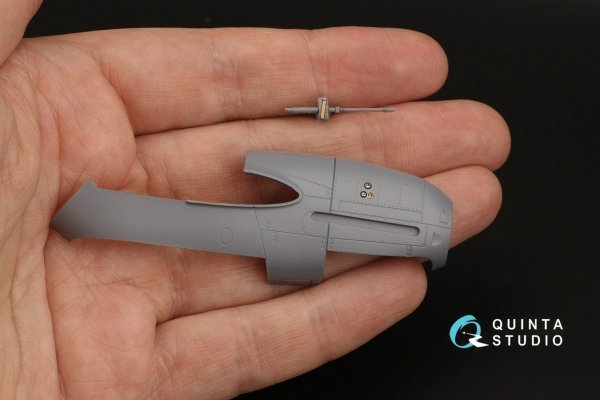 Quinta Studio QD48311 Bf 110C/D 3D-Printed &amp; coloured Interior on decal paper (Eduard) 1/48