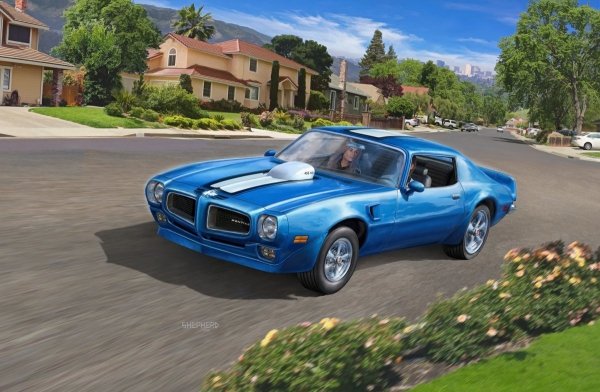 Revell 67672 1970 Pontiac Firebird - Model Set 1/24