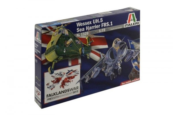 Italeri 1329 Wessex UH.5 / Sea Harrier FRS.1 - Falklands War (1:72)