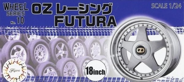 Fujimi 193519 Wheel Series No.11 18&quot; (460mm) OZ Racing Futura 1/24