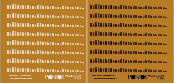 Pontos 23009F1 HMS HOOD 1941 Detail Up Set 1/200