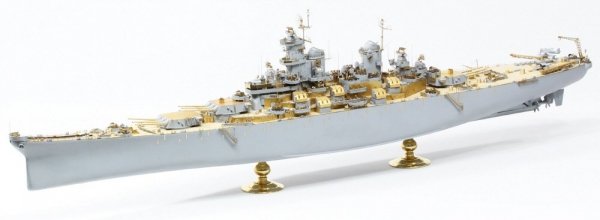 Pontos 37026FN USS BB-63 Missouri 1945 Advanced Detail Up Set (Teak tone stained wooden deck) (1:350)