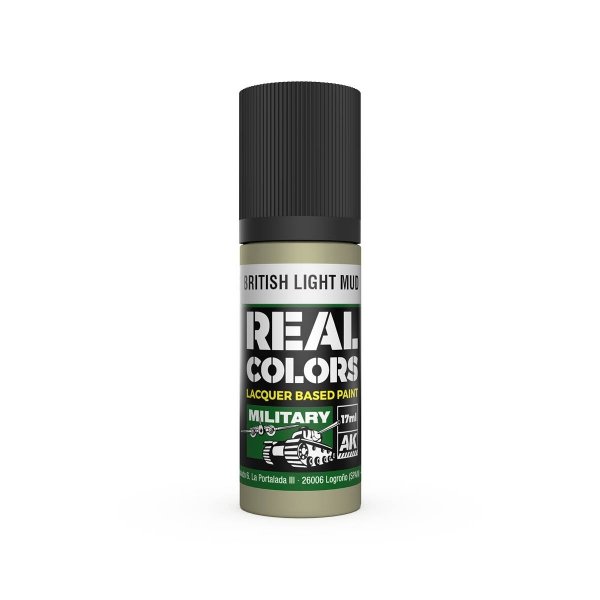 AK Interactive RC872 British Light Mud 17 ml