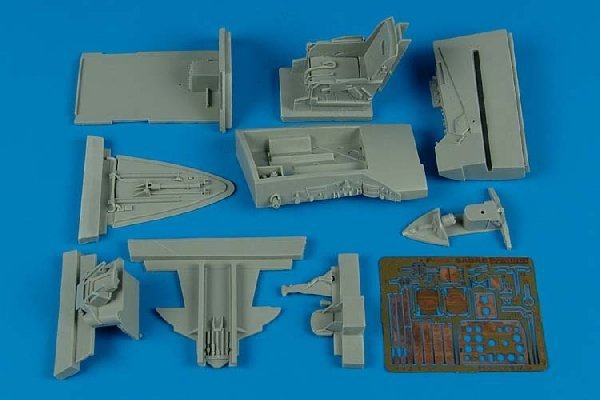 Aires 2123 F-86F Sabre cockpit set 1/32 Kinetic