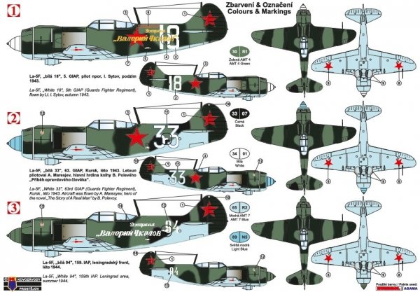 Kovozavody Prostejov KPM0174 La-5F “Early” 1/72