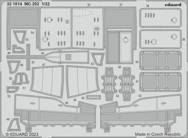 Eduard BIG33158 MC.202 ITALERI 1/32 