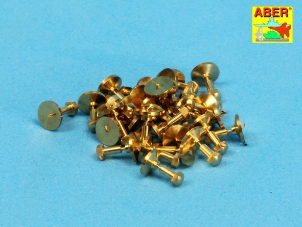 Aber 16100 Turned imitation of Hexagon bolts x30 pcs. (1:16)