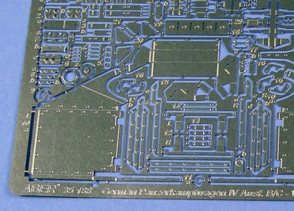Aber 35188 German medium tank Pz.Kpfw. IV, Ausf.B/C - vol.1 - basic set (1:35)