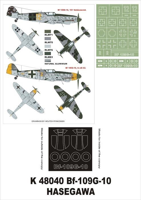 Montex K48040 Bf 109G-10 1/48