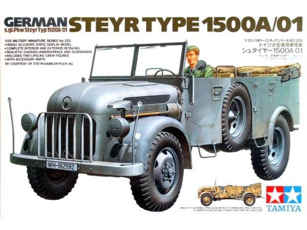 Tamiya 35225 German Steyr Type 1500A/01 (1:35)