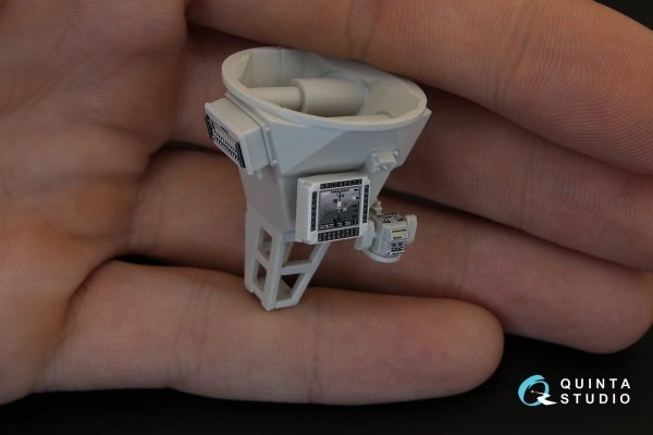 Quinta Studio QD35023 K-4386 Typhoon VDV 3D-Printed &amp; coloured Interior on decal paper (for MENG kit) 1/35