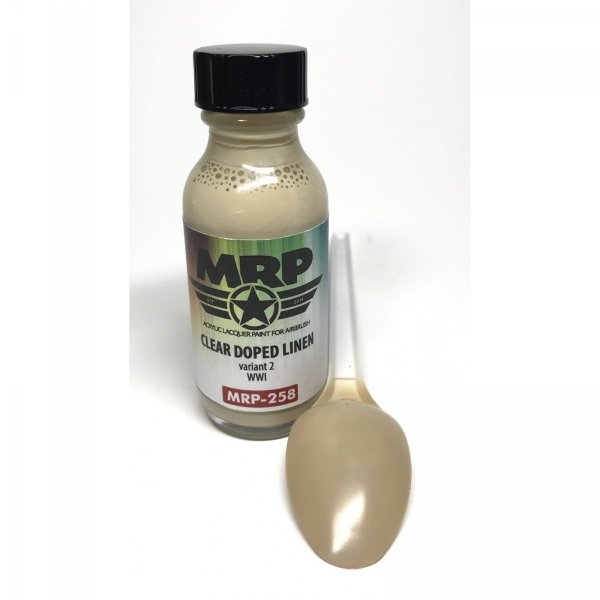 Mr. Paint MRP-258 Clear Doped Linen variant 2 WWI 30ml