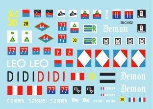 Star Decals 35-C1002 Allied M10 Tank Destroyers in Italy 1/35