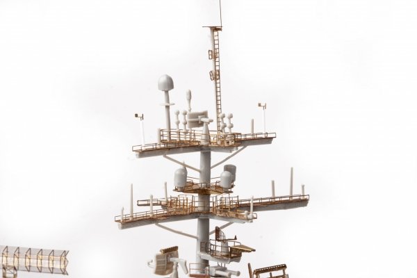 Eduard 53301 USS Nimitz CVN-68 part 7 Trumpeter 1/350