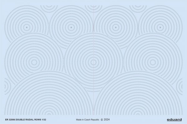 Eduard ER32006 Double radial rows 1/32