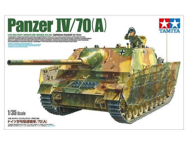 Tamiya 35381 Jagdpanzer IV/70(A) (Sd.Kfz.162/1) 1/35