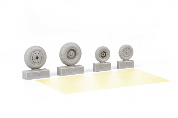 Eduard 648868 Mi-8MT wheels TRUMPETER 1/48