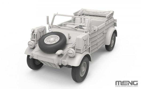 Meng Model VS-015 Type 82 German Pkw.K1 Kubelwagen (North Africa) 1/35