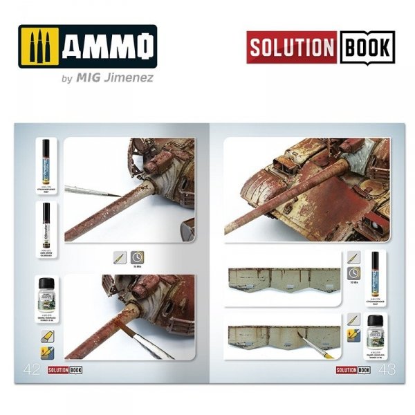 AMMO of Mig Jimenez 7719 SOLUTION BOX - Realistic Rust