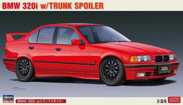 Hasegawa 20592 BMW 320i w/Trunk Spoiler 1/24