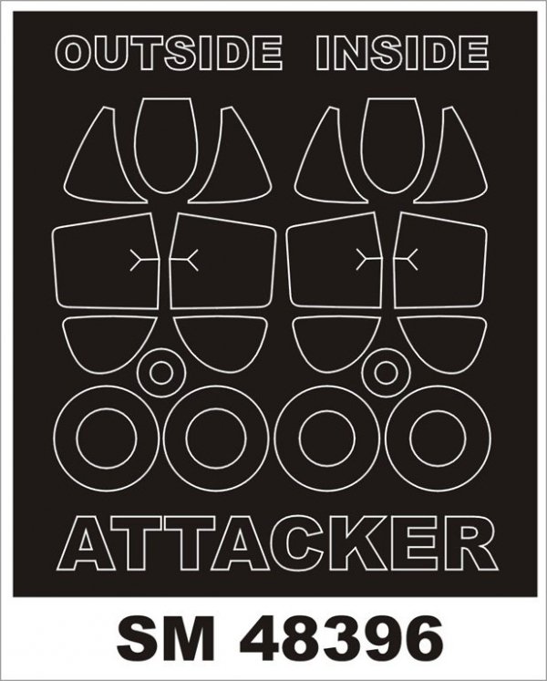 Montex SM48396 ATTACKER FB.2 TRUMPETER