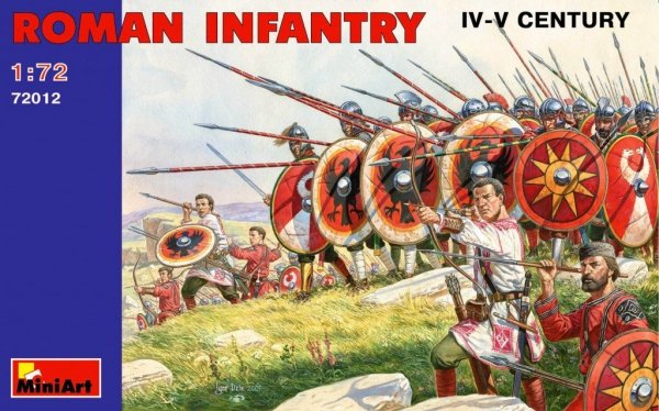 MiniArt 72012 ROMAN INFANTRY. IV-V CENTURY 1/72