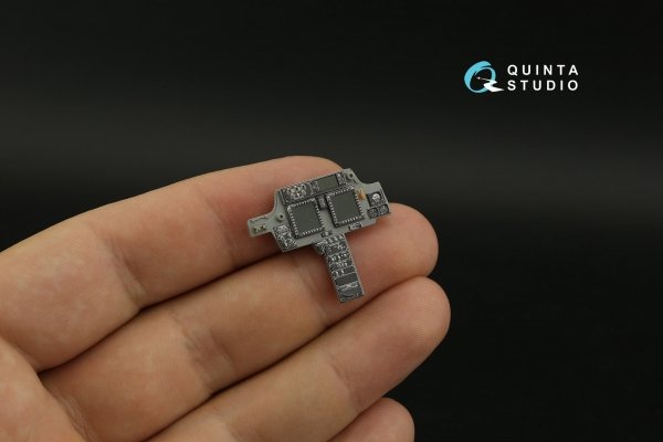 Quinta Studio QDS-35104 AH-64DI Saraf 3D-Printed &amp; coloured Interior on decal paper (Takom) (Small version) 1/35