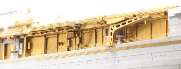 Pontos 37031FN USS CV-6 Enterprise 1942 Detail up set (Teak tone wooden deck) 1/350