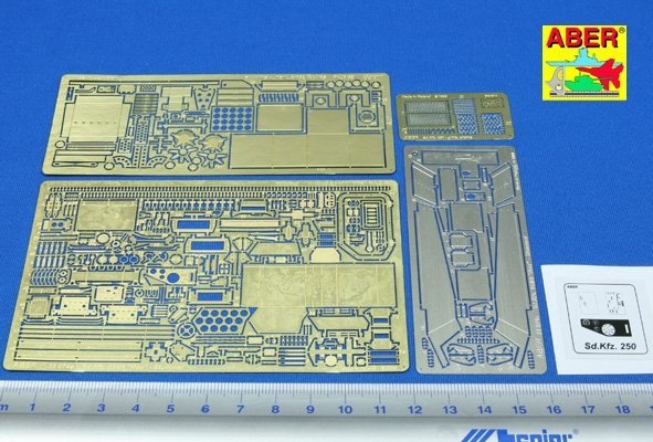 Aber 35074 Sd.Kfz.250/8 Neu Stumel (DRA) (1:35)