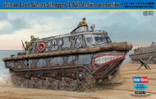 Hobby Boss 82433 German Land-Wasser-Schlepper (LWS) Medium production (1:35)