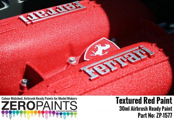 Zero Paints ZP-1577 Red Textured Paint 30ml