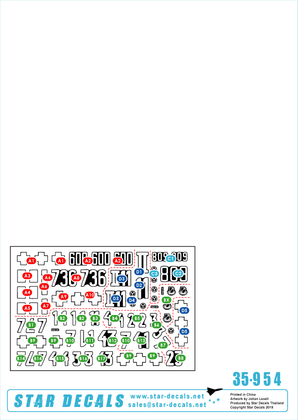Star Decals 35-954 PzKpfw IV Ausf J 1/35