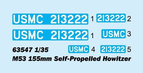 I Love Kit 63547 M53 155mm Self-Propelled Howitzer 1/35