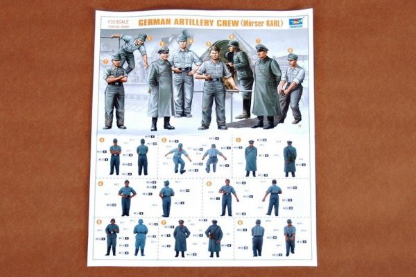 Trumpeter 00409 German Karl gun Artillery (1:35)