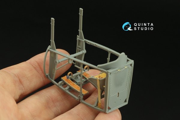Quinta Studio QD32196 Nieuport XXIII 3D-Printed coloured Interior on decal paper (CSM) 1/32