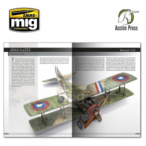 Ammo of Mig EURO0027 Airplanes in Scale - Vol III - World War I (English)
