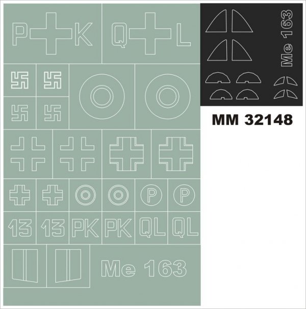 Montex MM32148 Me 163 MENG