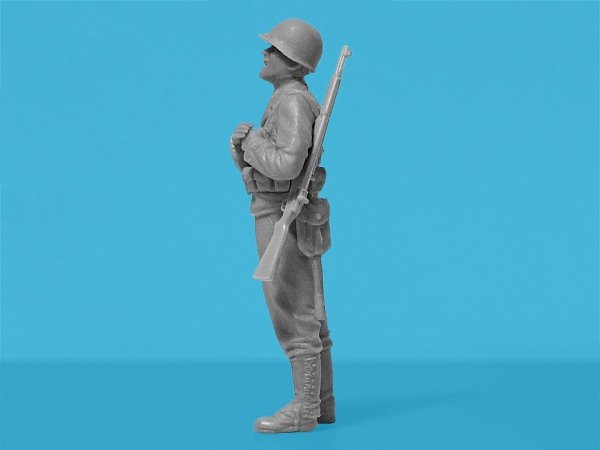 ICM 35599 WWII US Military Patrol (G7107 with MG M1919A4) 1/35